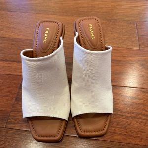 FRAME denim Le Naomi leather mule